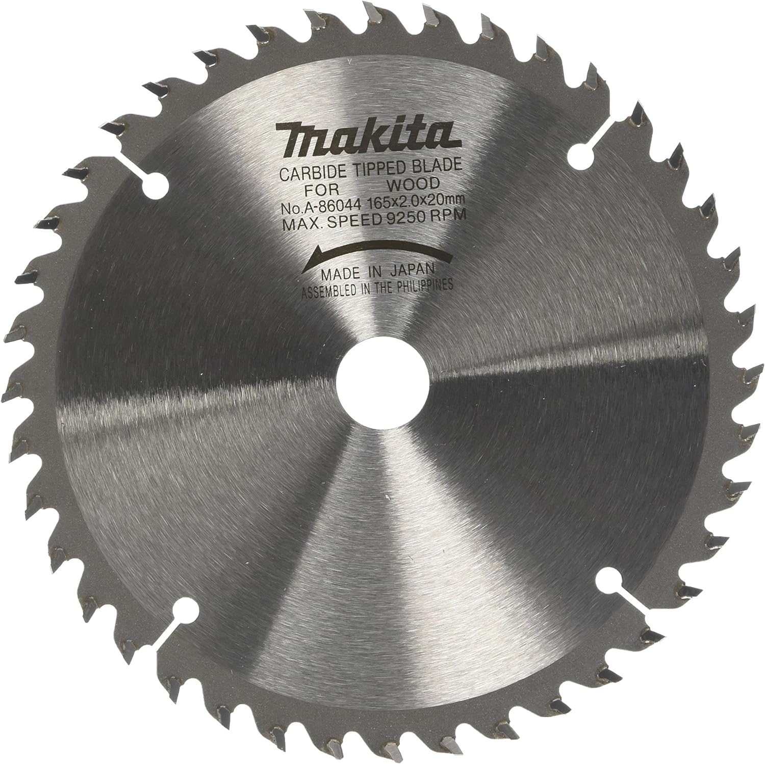 Makita A-86044 TCT Sägeblatt 165x40Tx20 5603, Mehrfarbig