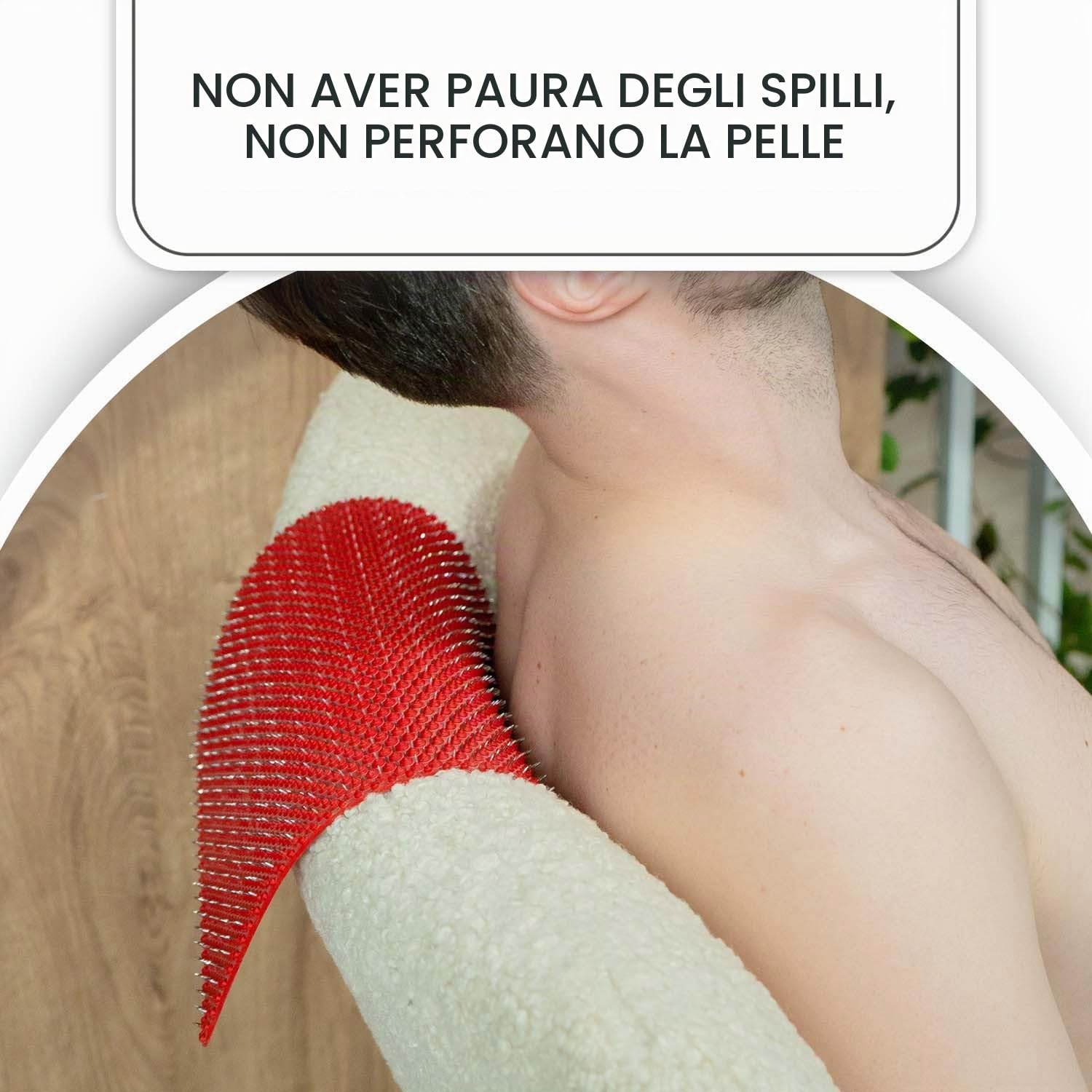 LYAPKO - Tappetino per agopuntura Big Pad 7.0 Ag 2710 Aghi, applicatore attivo massaggiante unico per alleviare il dolore e lo stress. Strumento di massaggio terapeutico brevettato per agopuntura di