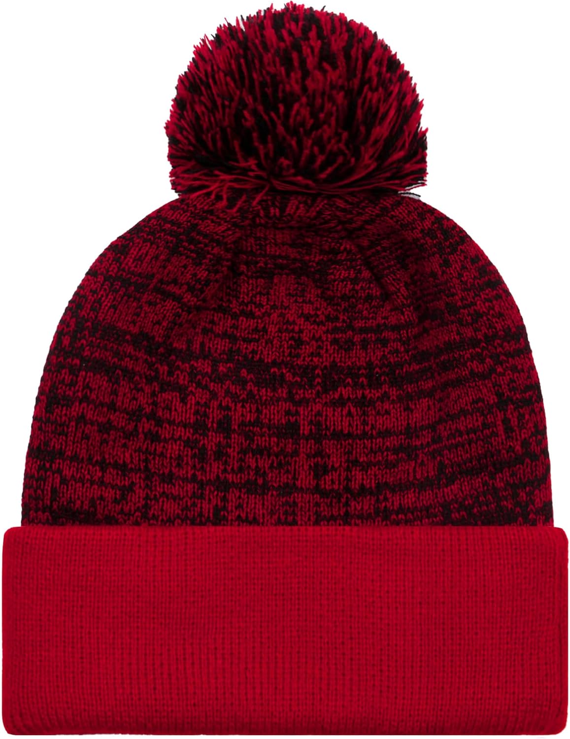 Football Beanie Hat for Men and Women Super Soft Pompom Knit Cap Winter Skullcap Toque - Image 6