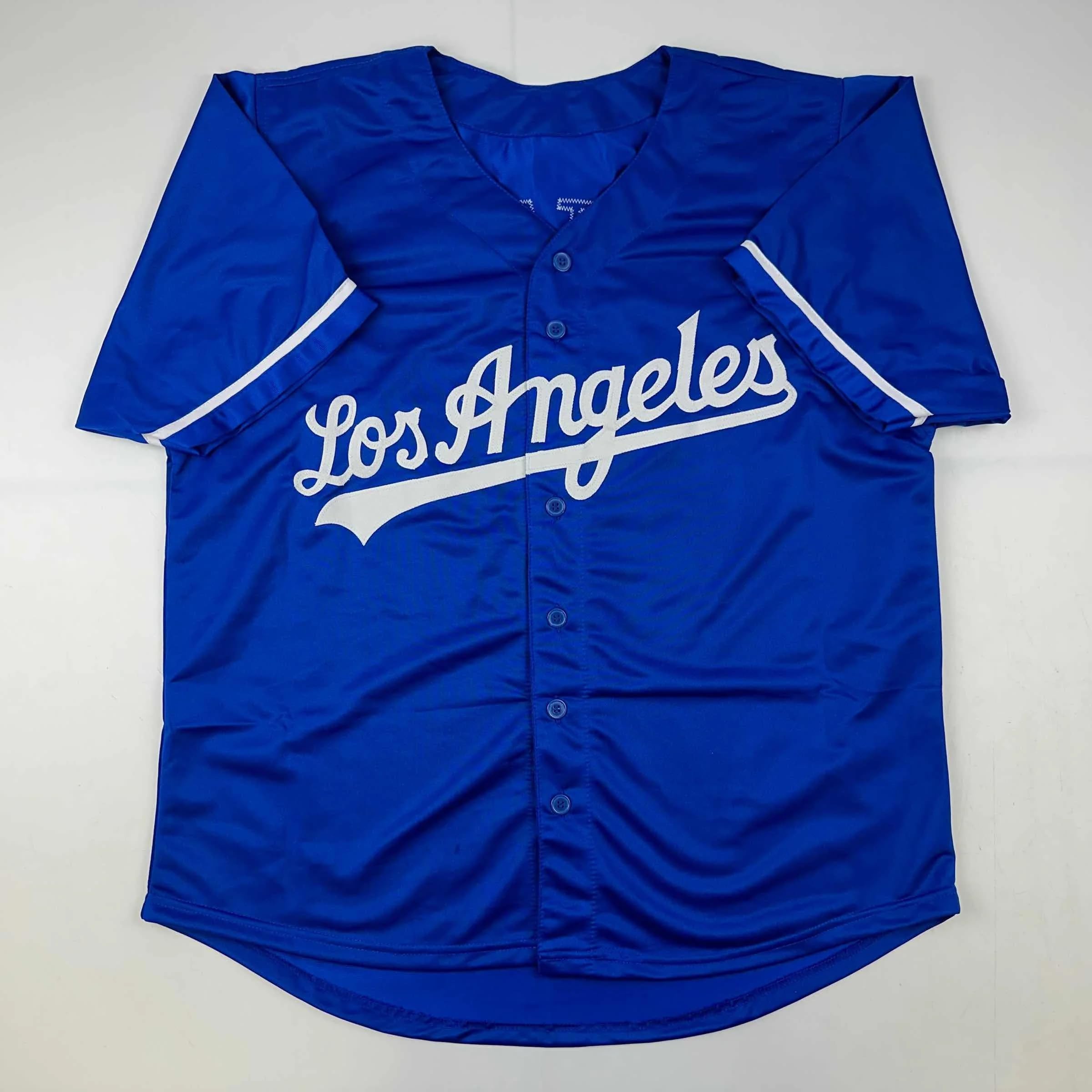 Facsimile Autographed Shohei Ohtani Los Angeles LA Blue Reprint