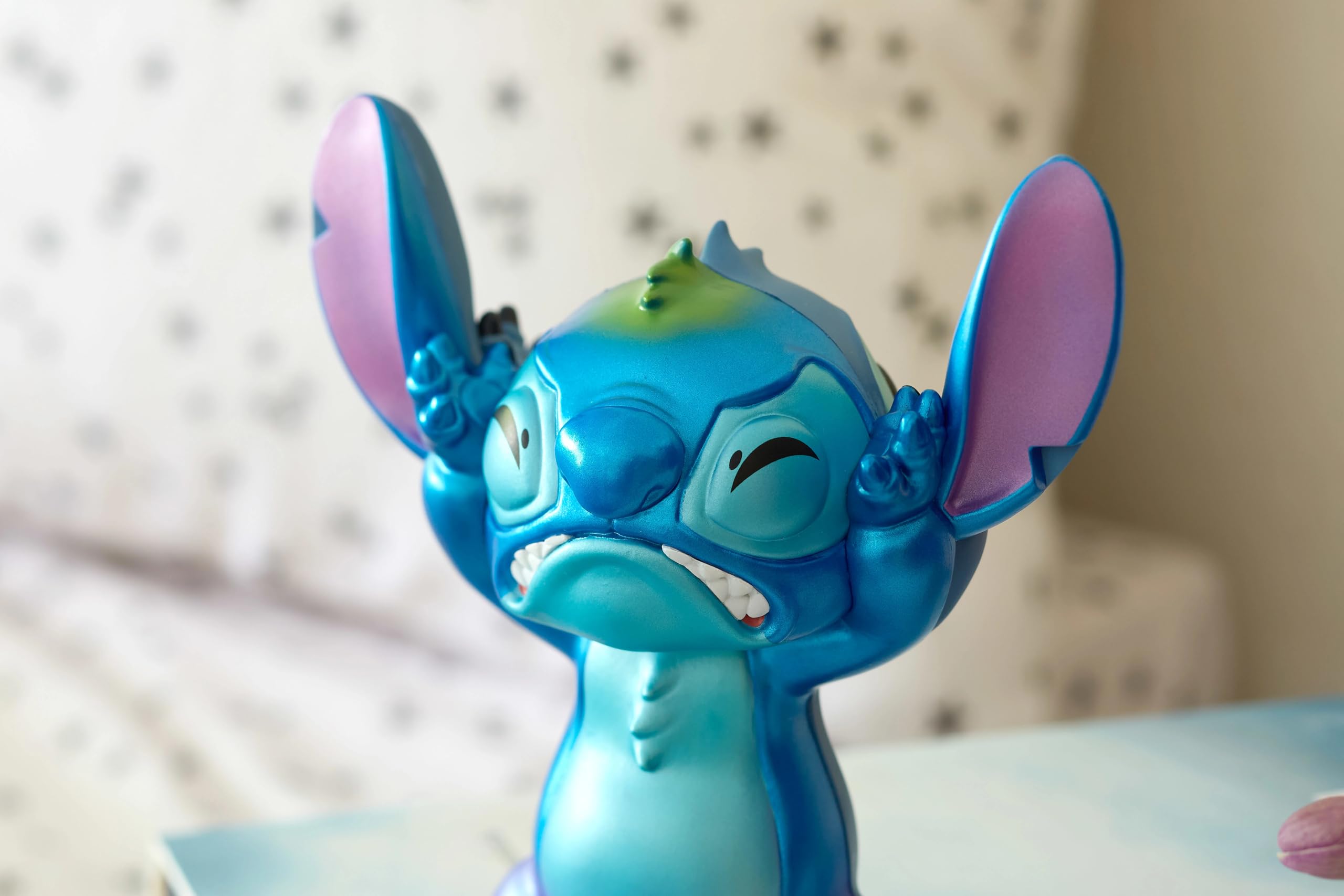 Enesco Grand Jester Studios Disney Lilo ve Stitch Çift Taraflı Heykelcik, 13 cm, Çok Renkli