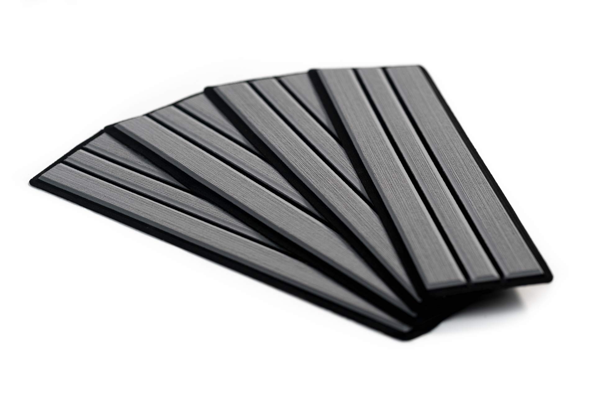 SeaDek Step Kits (Storm Gray Over Black Faux Teak)