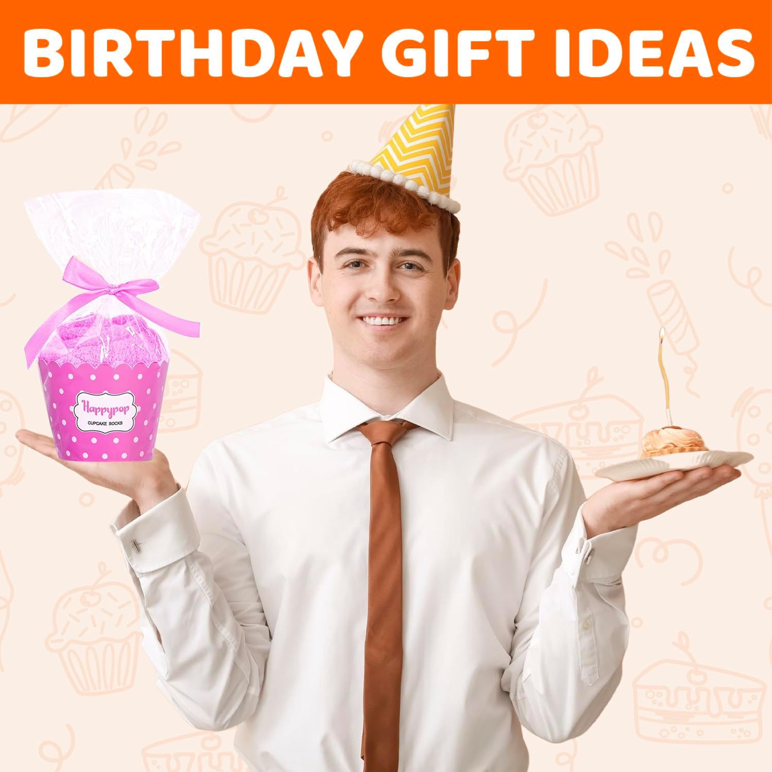 HAPPYPOP 50TH Birthday Gifts for Her - Women Socks for 50 Year Olds for Middle Aged Female Friends - Image 2