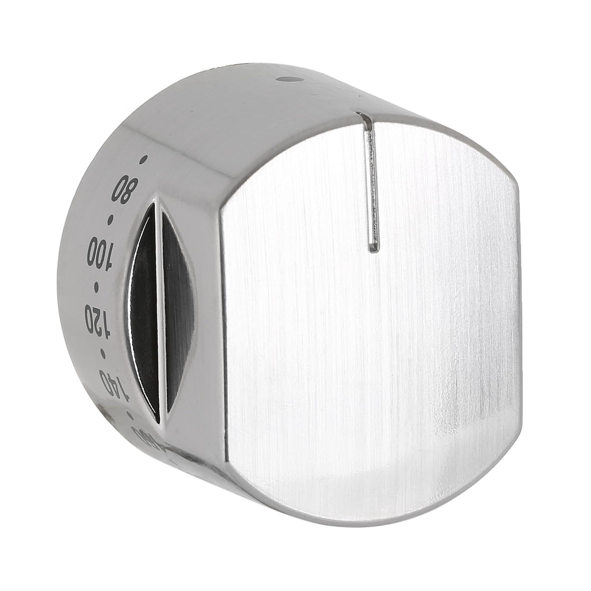 Masterpart Silver Cooker Control Knob Top Oven Grill Switch Dial To Fit Stoves, Sterling Cookers