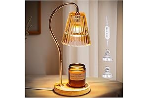 Modern Glass Candle Water Lamp