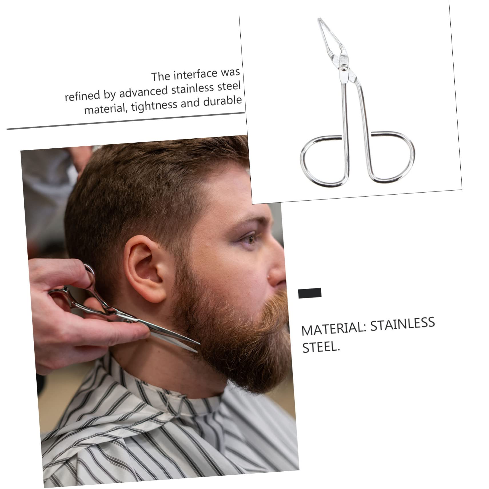 Amazon.co.jp: HAKIDZEL ハンドル 平先ピンセット 毛抜き ひげ