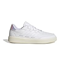 adidas Courtblock Shoes, Scarpe da ginnastica Donna, Cloud White Cloud White Off White, 38 2, 3 EU