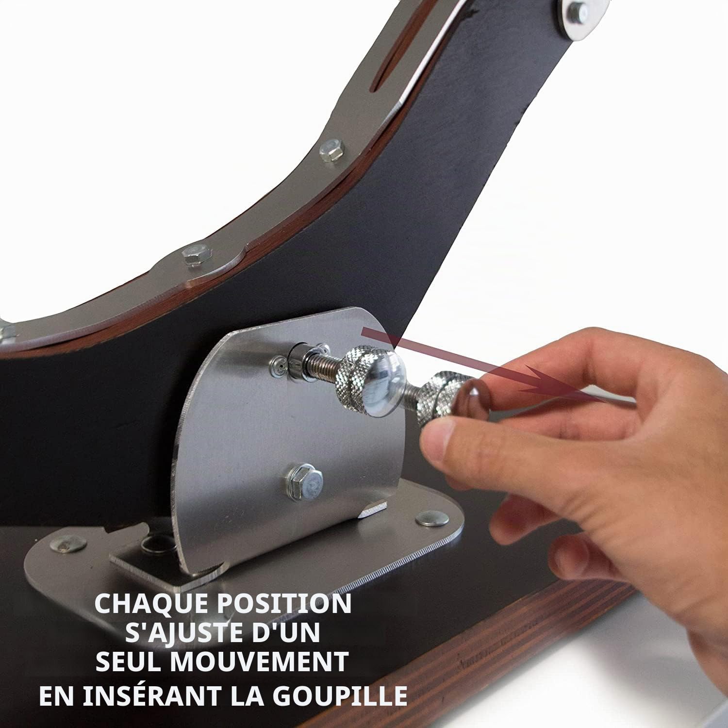 Support à jambon inclinable professionnel en acier inoxydable avec couteau de coupe de haute précision et affûteur intégré