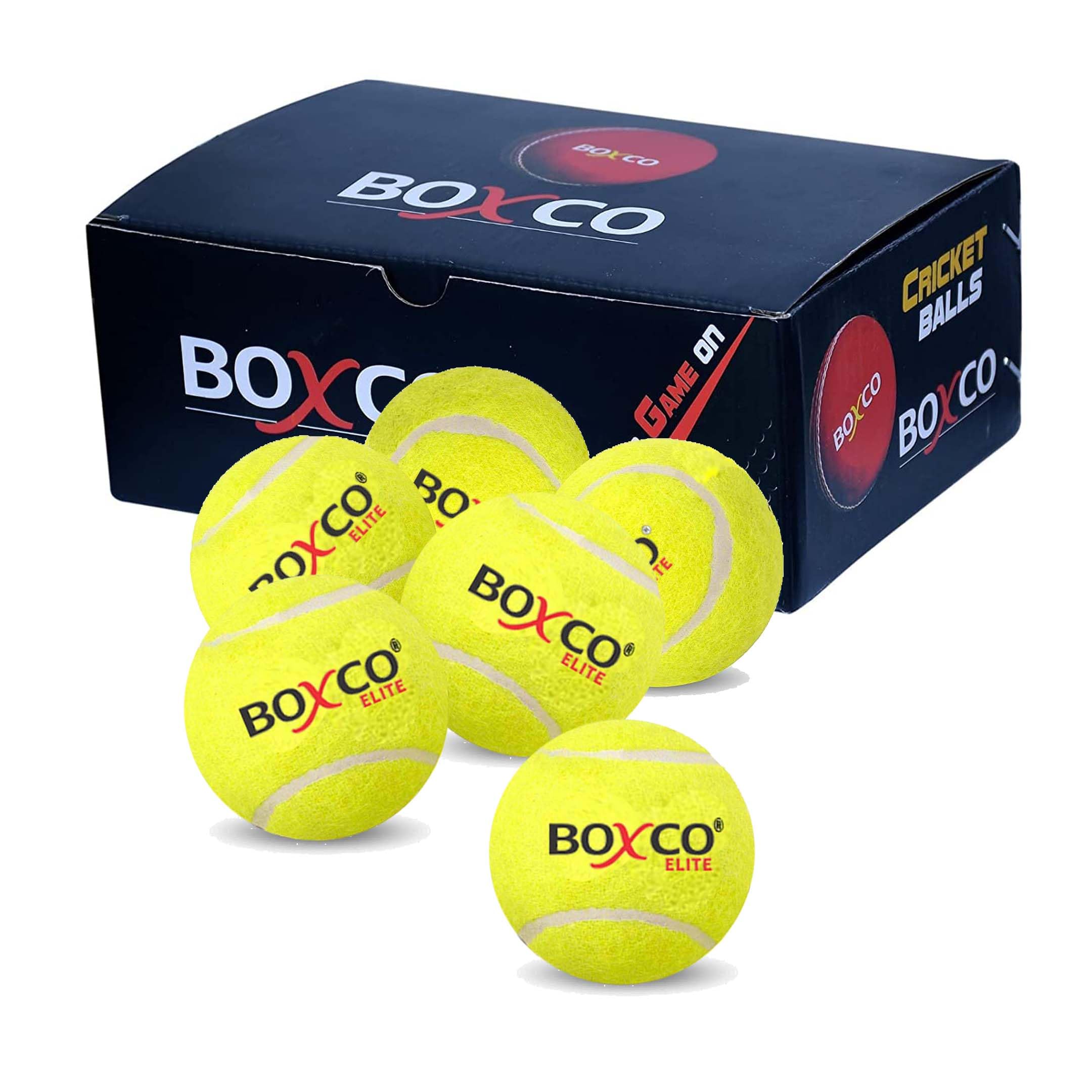 BOXCO Elite Medium Weight Tennis Cricket Ball, Practice Ball(Yellow)(Pack of 6) (B0CBQ2LN6N) Amazon Price History, Amazon Price Tracker