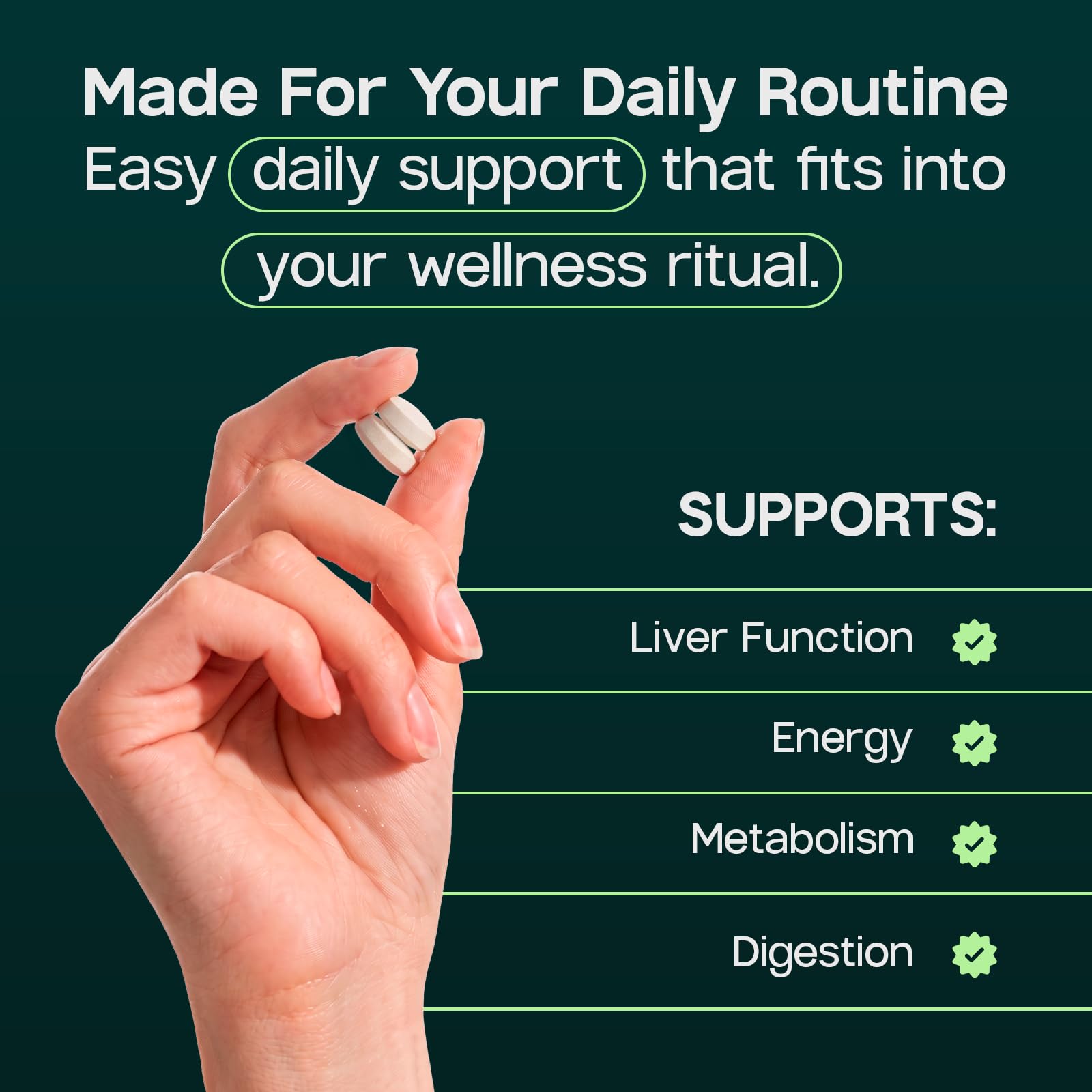 LIVERITE Liver Aid - Liver Support Supplement - 120 Tablets — Amazon image 3