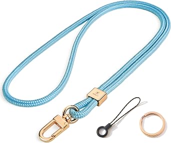Neck Lanyard Strap for Keys, Original Minimalist Design KeyChain and ID Badge Holder