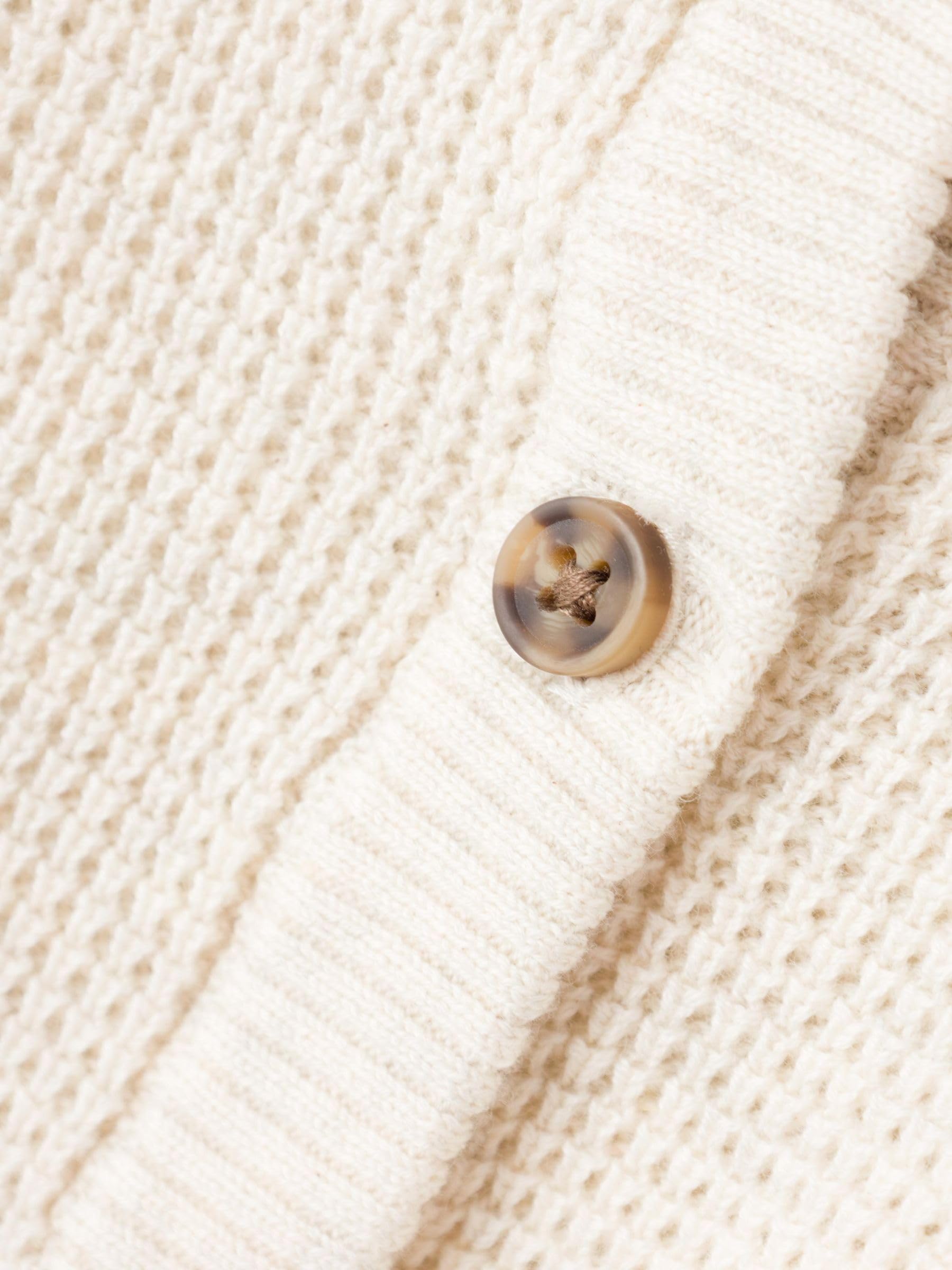 NAME IT Cardigan en Maille en Maille gaufrée