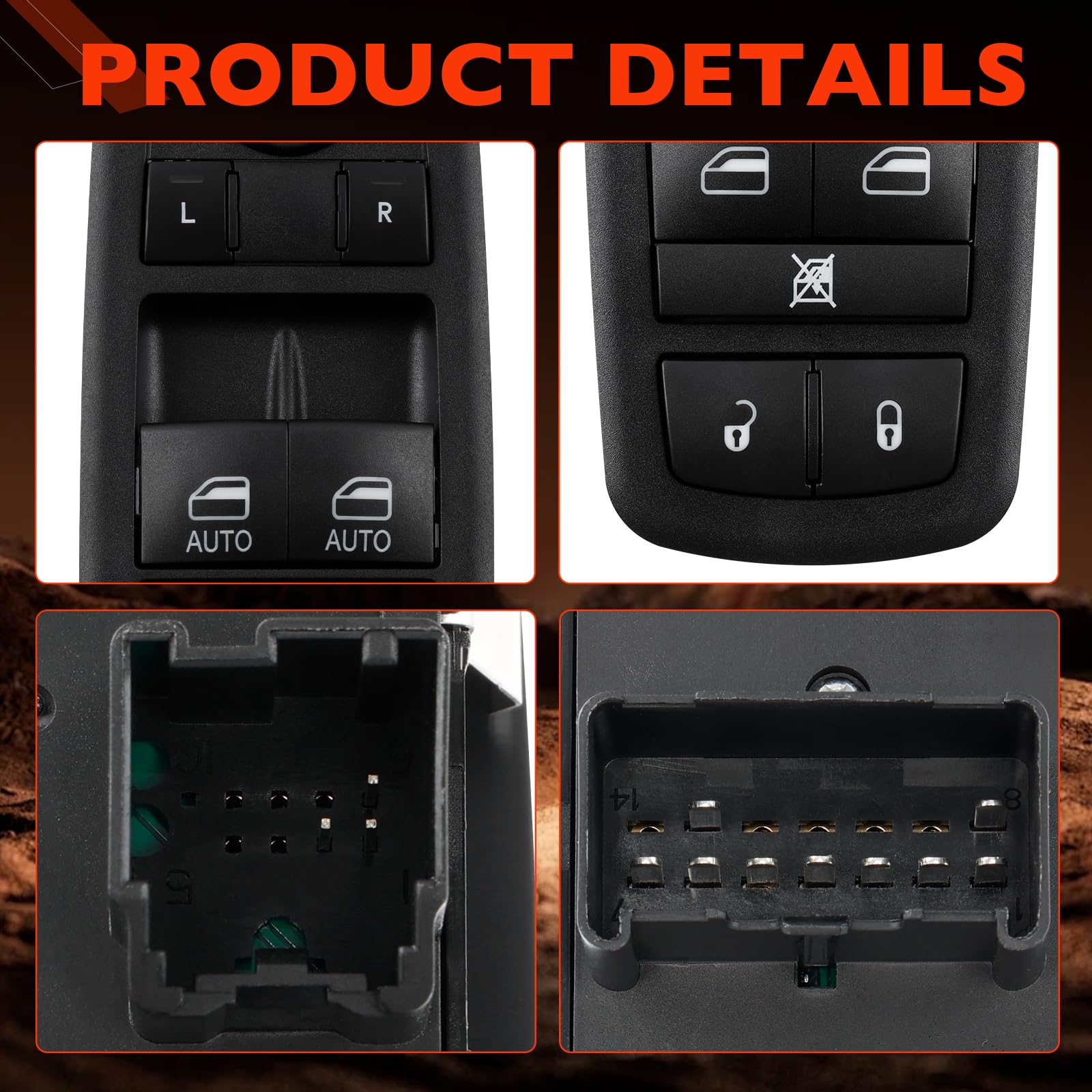 Amazon.com: Power Window Switch Driver Side Master Control Button
