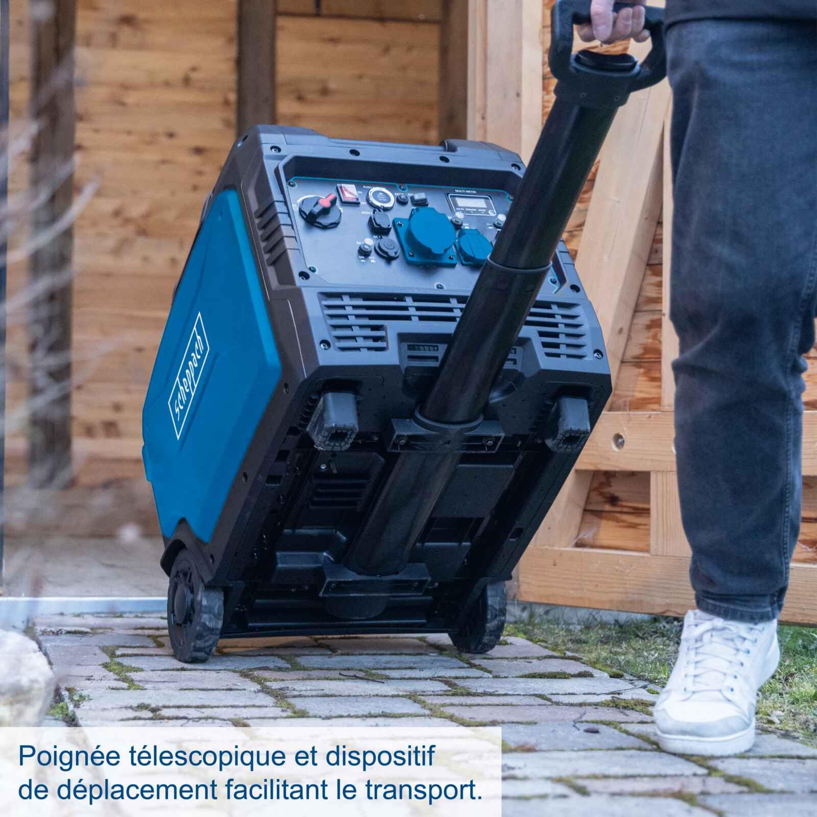 Scheppach Groupe électrogène Inverter SG7000i - 6200W - 4 temps 298 cm³