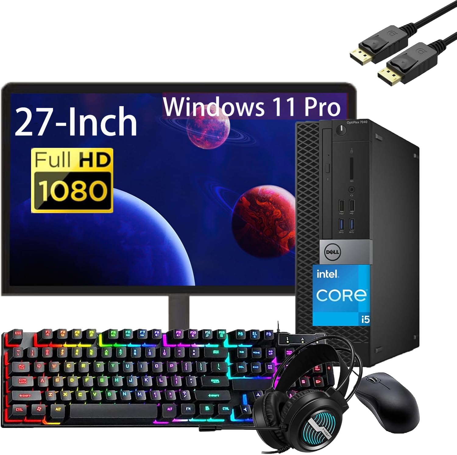 Amazon.com: Dell OptiPlex 7040 SFF Desktop PC with 27