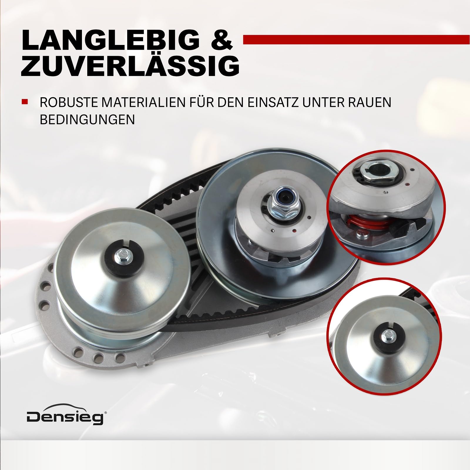 Go-Kart Kupplung 3/4" TAV 30 Drehmomentwandler-Set – Inkl. 10T & 12T Ritzel – Passend für 4–8 PS Motoren