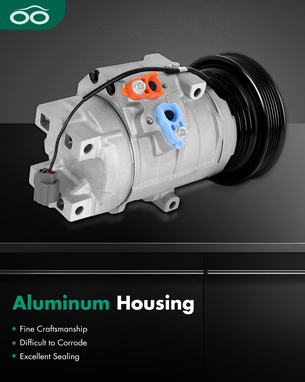 SCITOO AC Compressor with Clutch for Acura CL 3.2L for Acura TL 3.2L for Honda Accord 3.0L 1999-2003