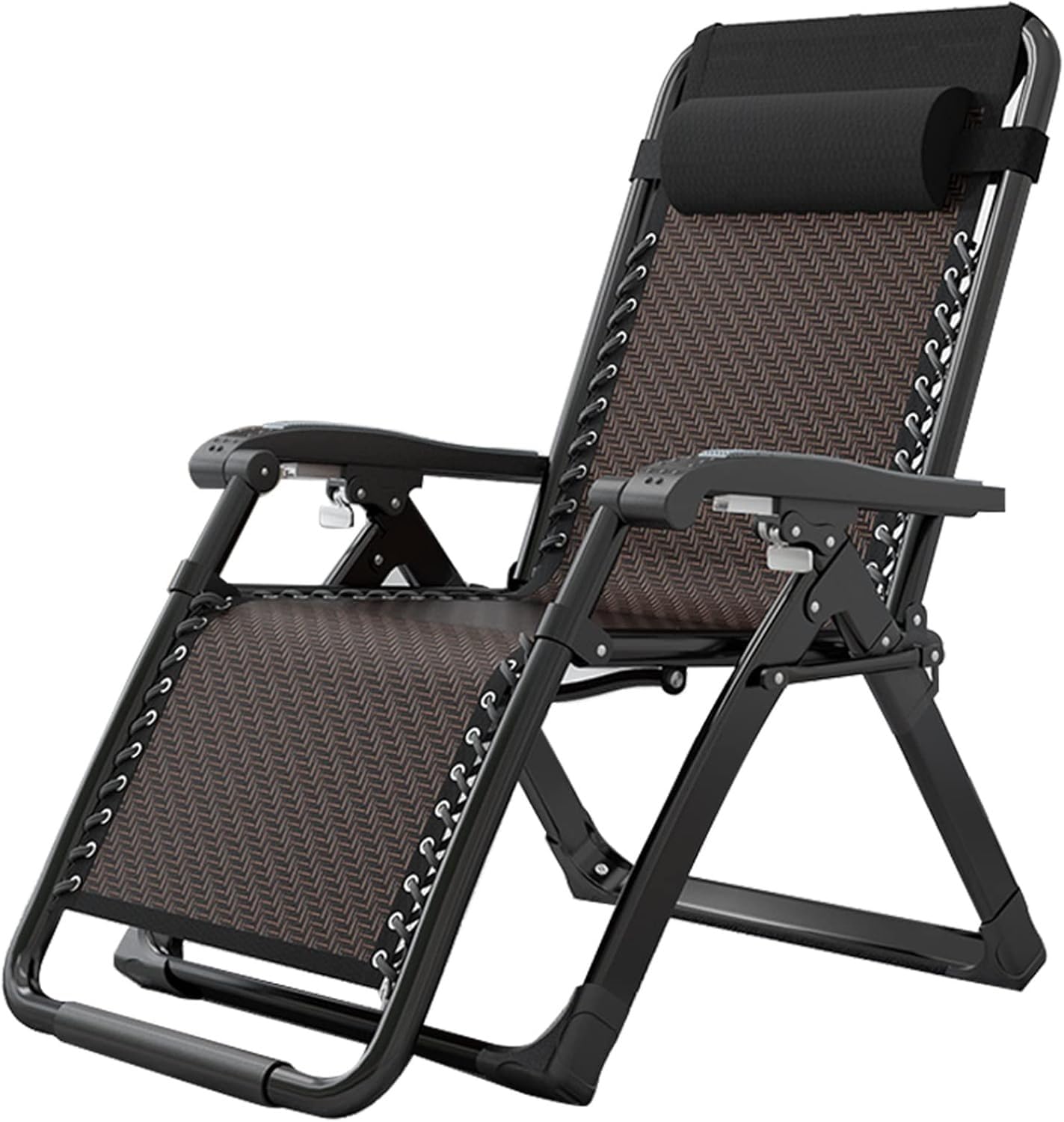 Chaise longue pliante réglable de jardin et fauteuil relax inclinalble extérieur