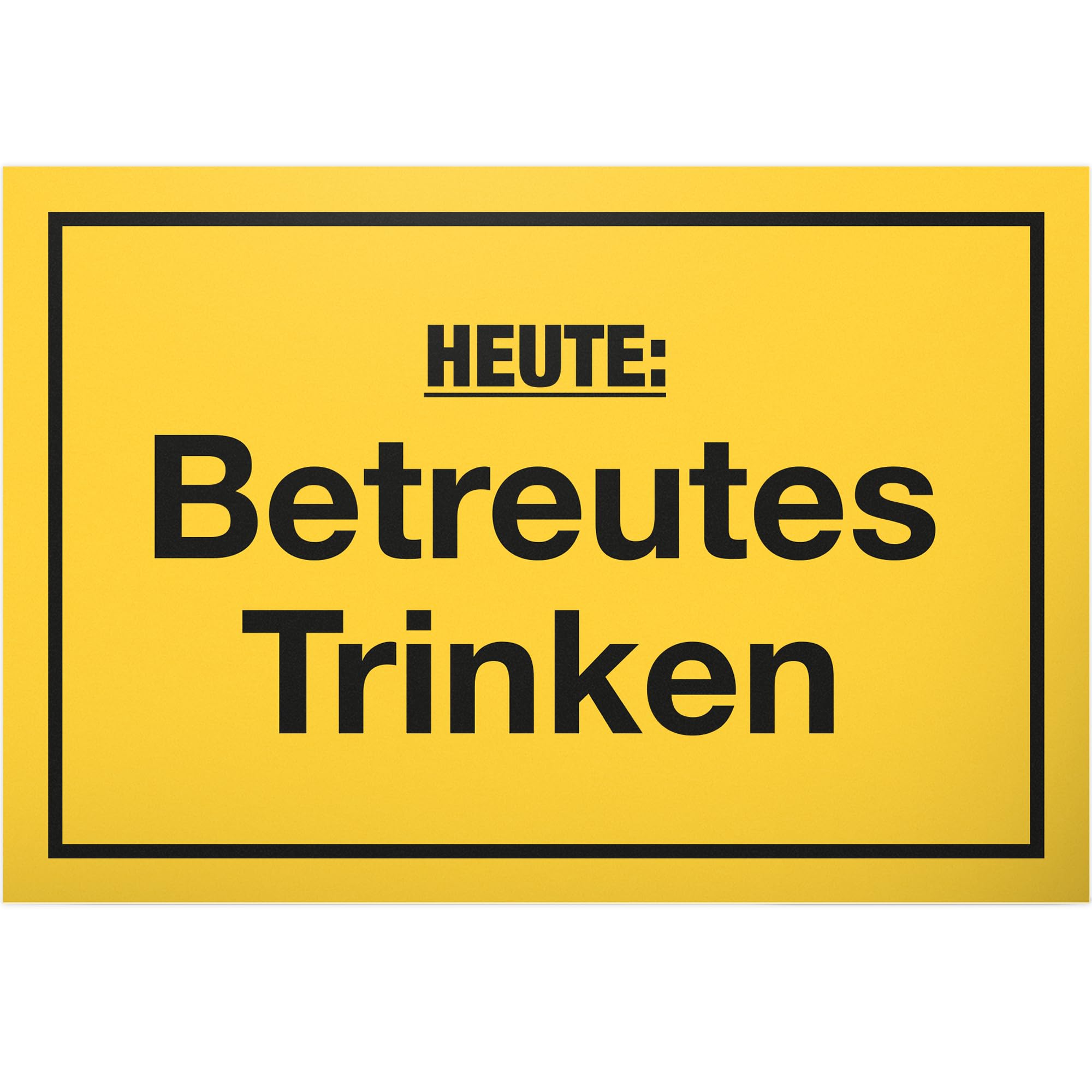 DankeDir! Schild mit Spruch Bar Lustige Geschenkidee Geburtstagsgeschenk bester Freund Kumpel Kleines Geschenk Männer Party Deko Zubehör Trinkspiele - Kunststoff, 30 x 20 cm, Wandmontage, Rechteckig