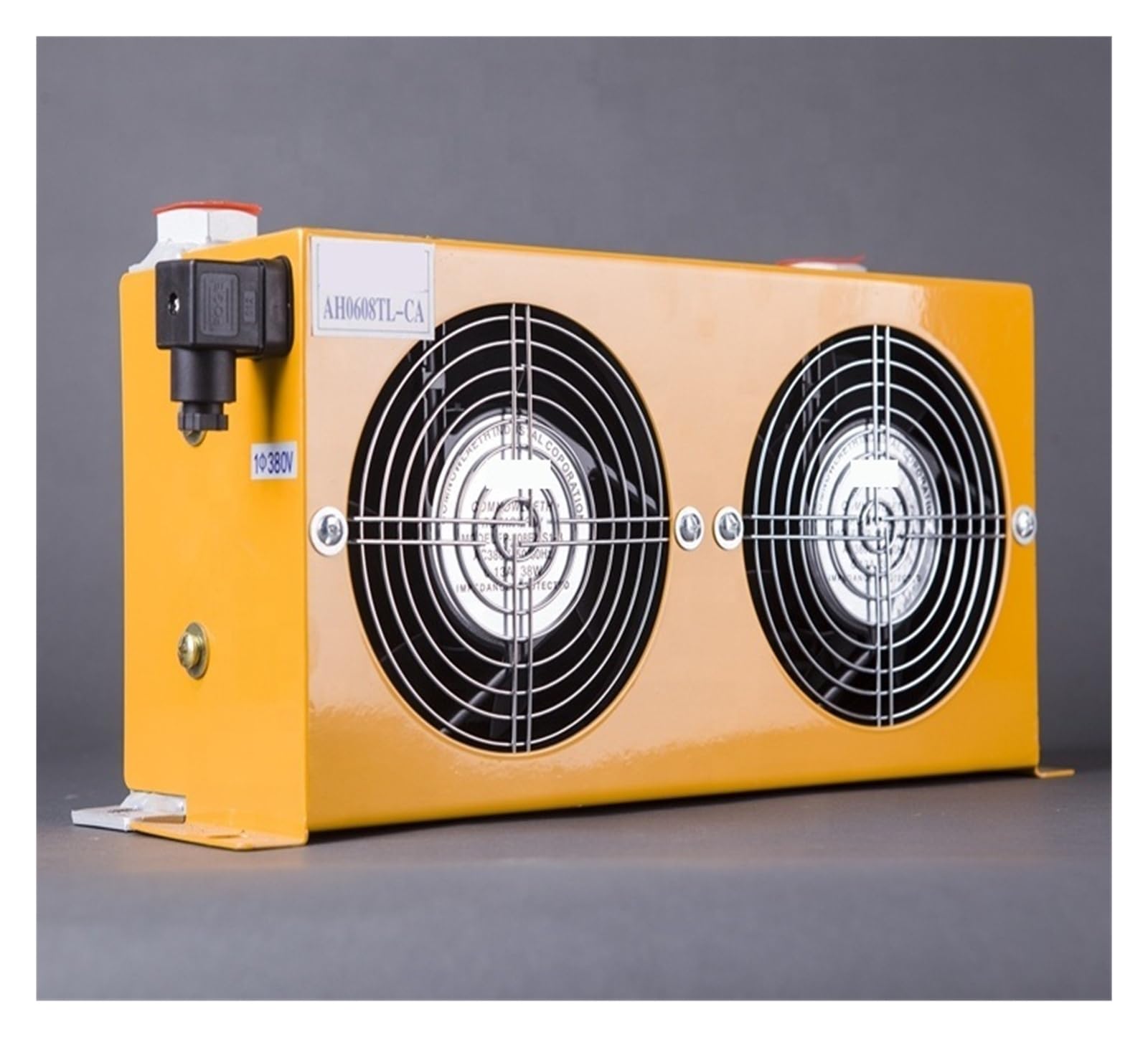 AH0608TL Raffreddatore d'aria idraulico in alluminio Ventola radiatore olio AC/DC con motore Scambiatore di calore raffreddato ad aria Flusso elevato(AC380V)