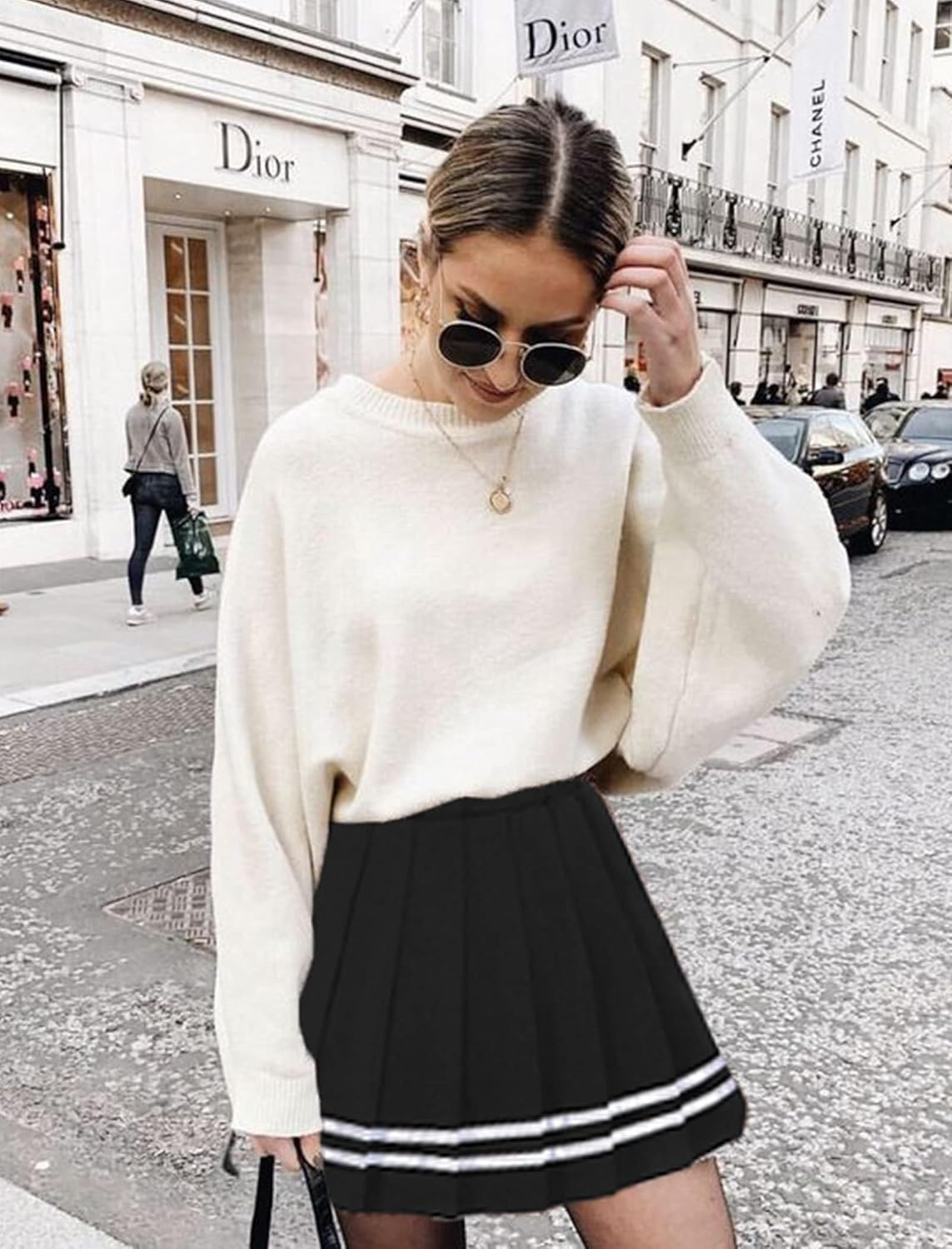 Chic Mini Pleated Skirt for School and Cheer