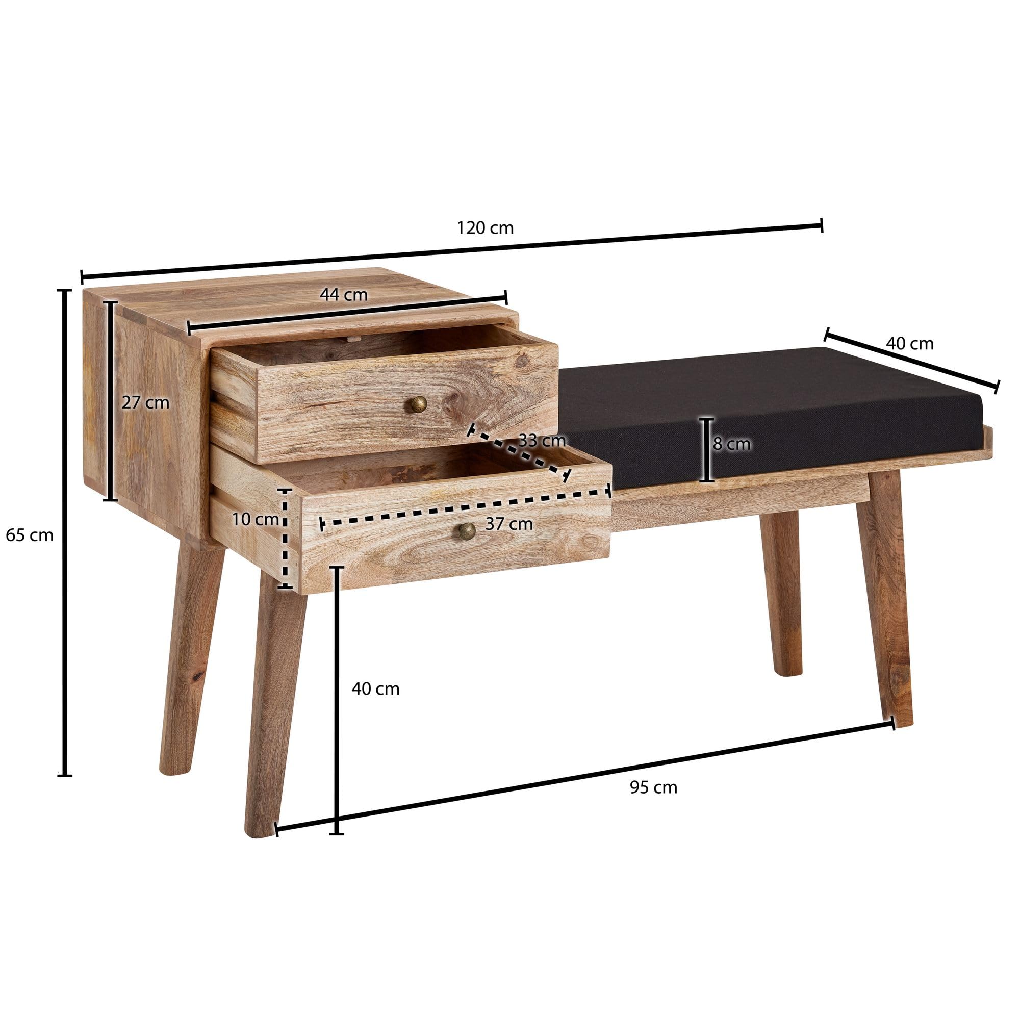 SalesFever Gestoffeerde kruk | Snoerlook stof | Metalen frame | B 80 x SalesFever Gestoffeerde kruk | Snoerlook stof | Metalen frame | B 80 x