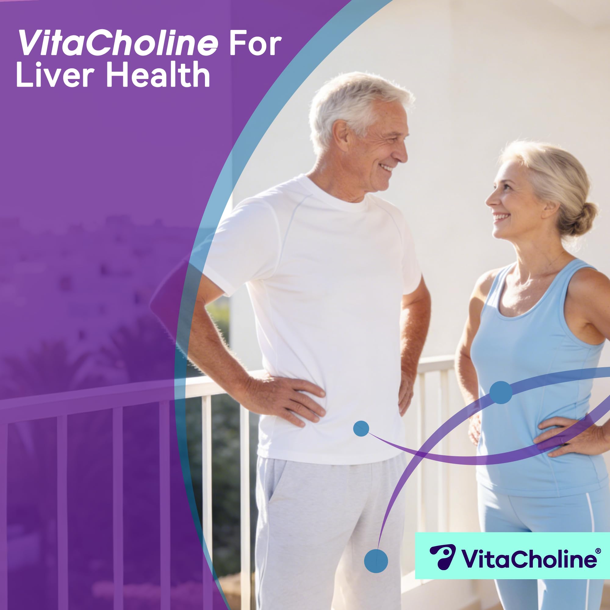 Liquid Choline Supplement 500mg -Doctor Recommended–Support Pregnancy & Baby Brain & Liver Health LDL & HDL Level - Made in USA-Award Winner -Clinically Dosed VitaCholine ® - 60 Caps — Amazon image 8