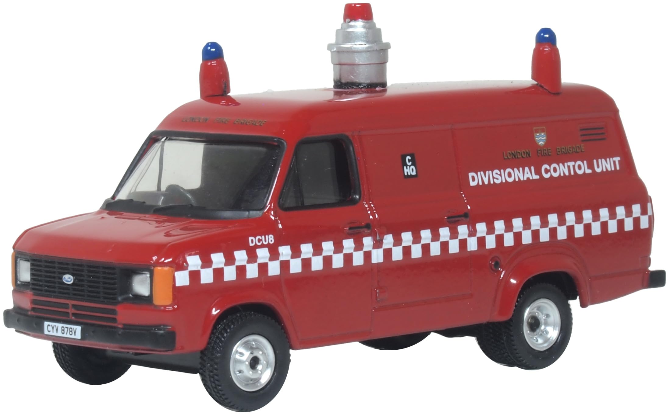 Oxford Diecast Ford Transit MK2 London Fire Brigade DCU 76FT2003 1:76 Oxford Emergency Adult diecast collectable