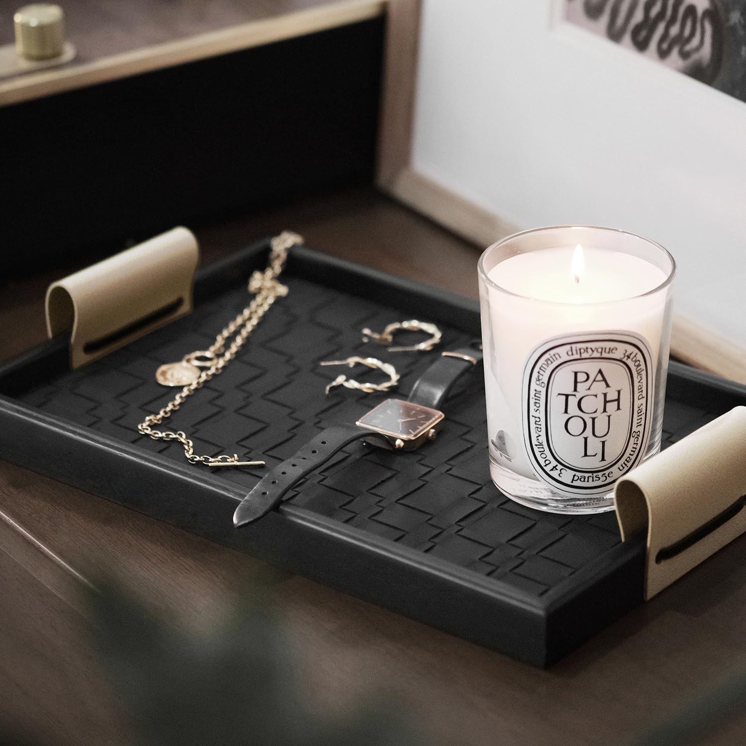 【ヴィンテージ】手作りオーダーメイド革製ホルダートレー フルオーダー本革キーホルダー - 創作鞄槌井