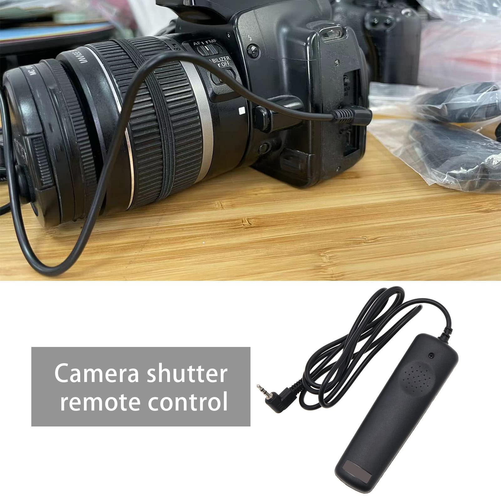 OTOTEC Shutter Release Remote Control Cable Switch RR-100 Compatible with Fujifilm GFX50S GFX50R X-T100 X-T3 X-T30 X-A10 Camera Replacement Accessories 98cm - Image 2