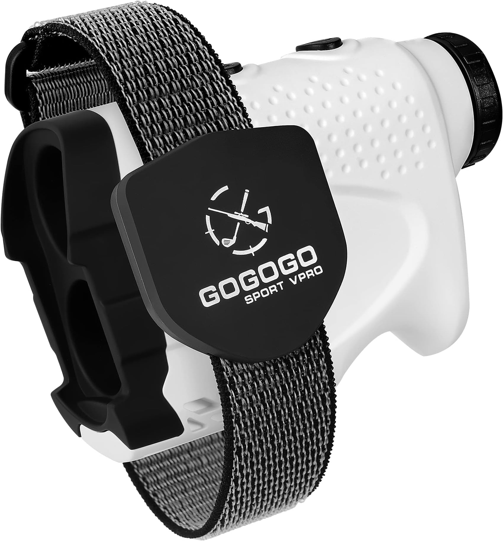 Gogogo Sport Vpro Magnetic Rangefinder Holder, Adjustable Range Finder Strap Golf Accessory, Strong Magnet for Easily Stick