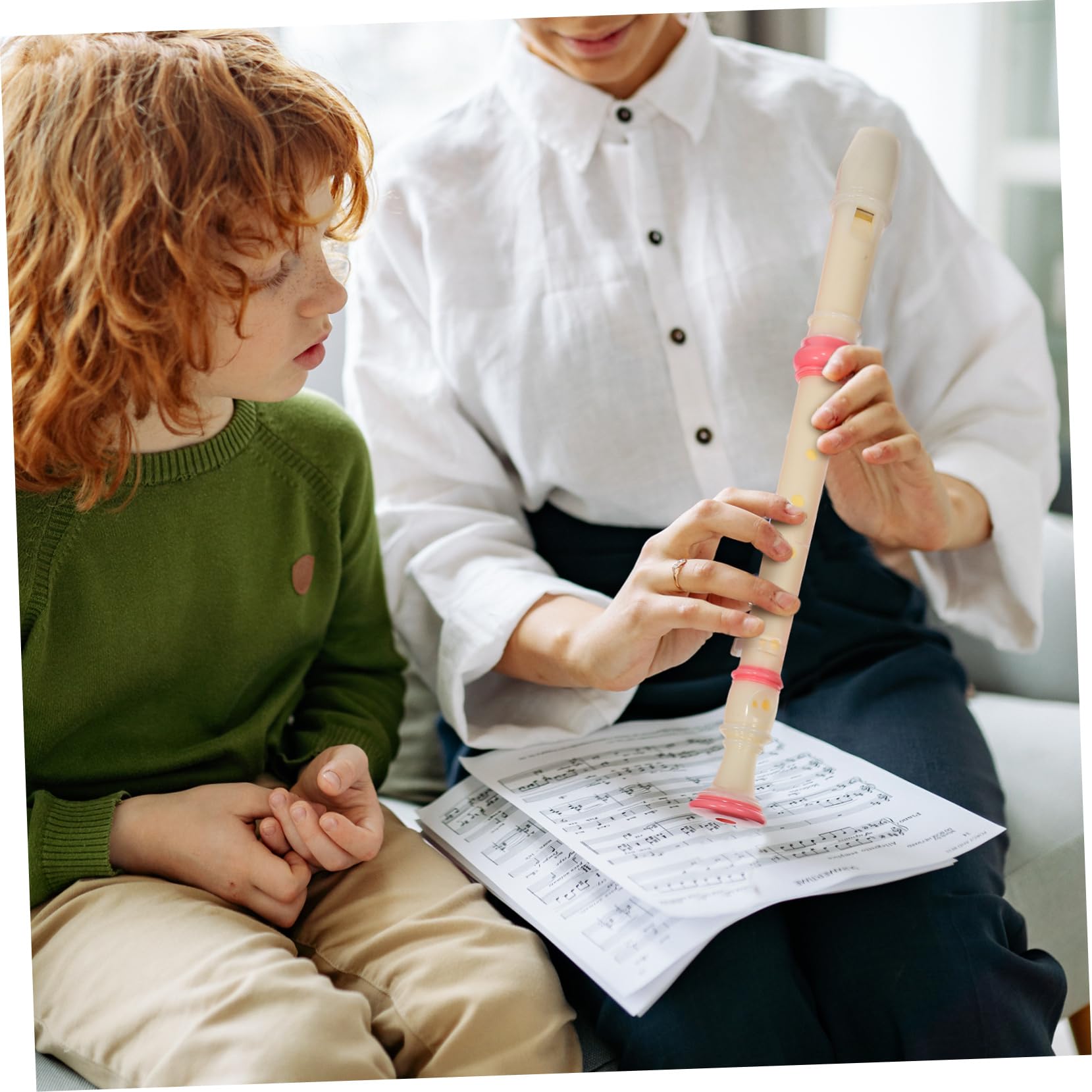 VANZACK Soprano Recorder Flute Instruments 8-hole Soprano Recorder Set Beginner-friendly