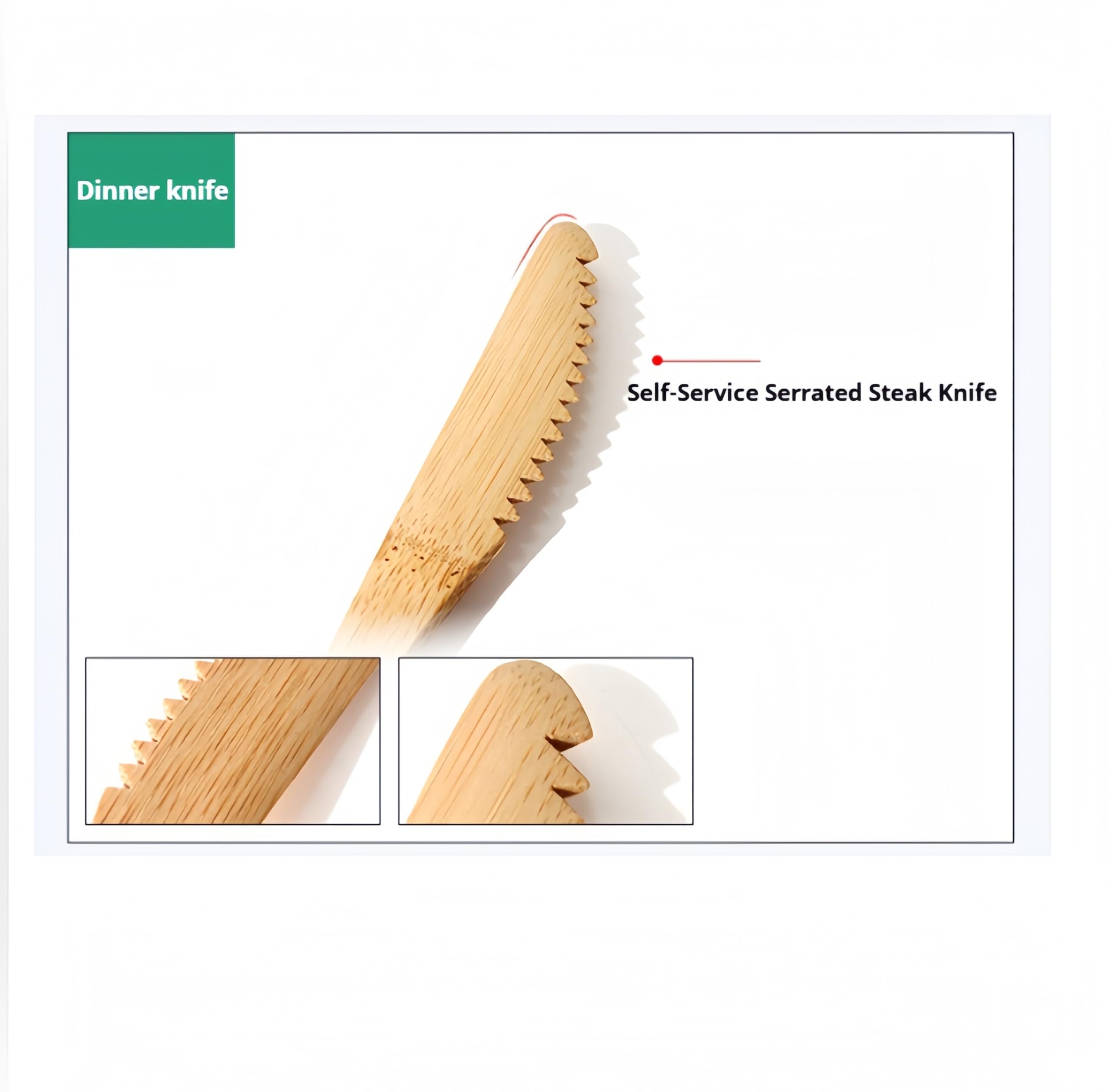 Cucchiai E Forchette Di Legno Set Portatile Di Coltello Bacchette Cannuccia Forchetta E Cucchiaio In Bambù Per Esterni Marrone 4 Set