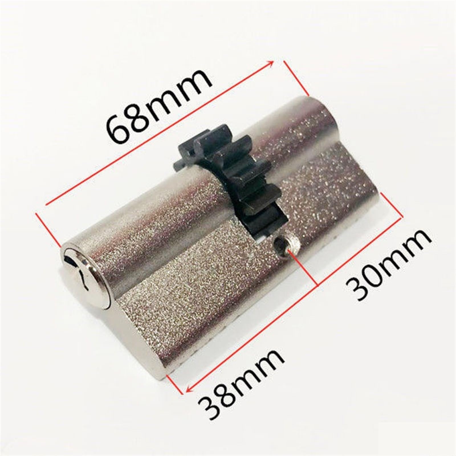 Rdzeń zamka cylindrycznego, Zamek cylindryczny z 11 zębami, zamek antykradzieżowy do drzwi zewnętrznych, w salonie(68mm38mm30mm)