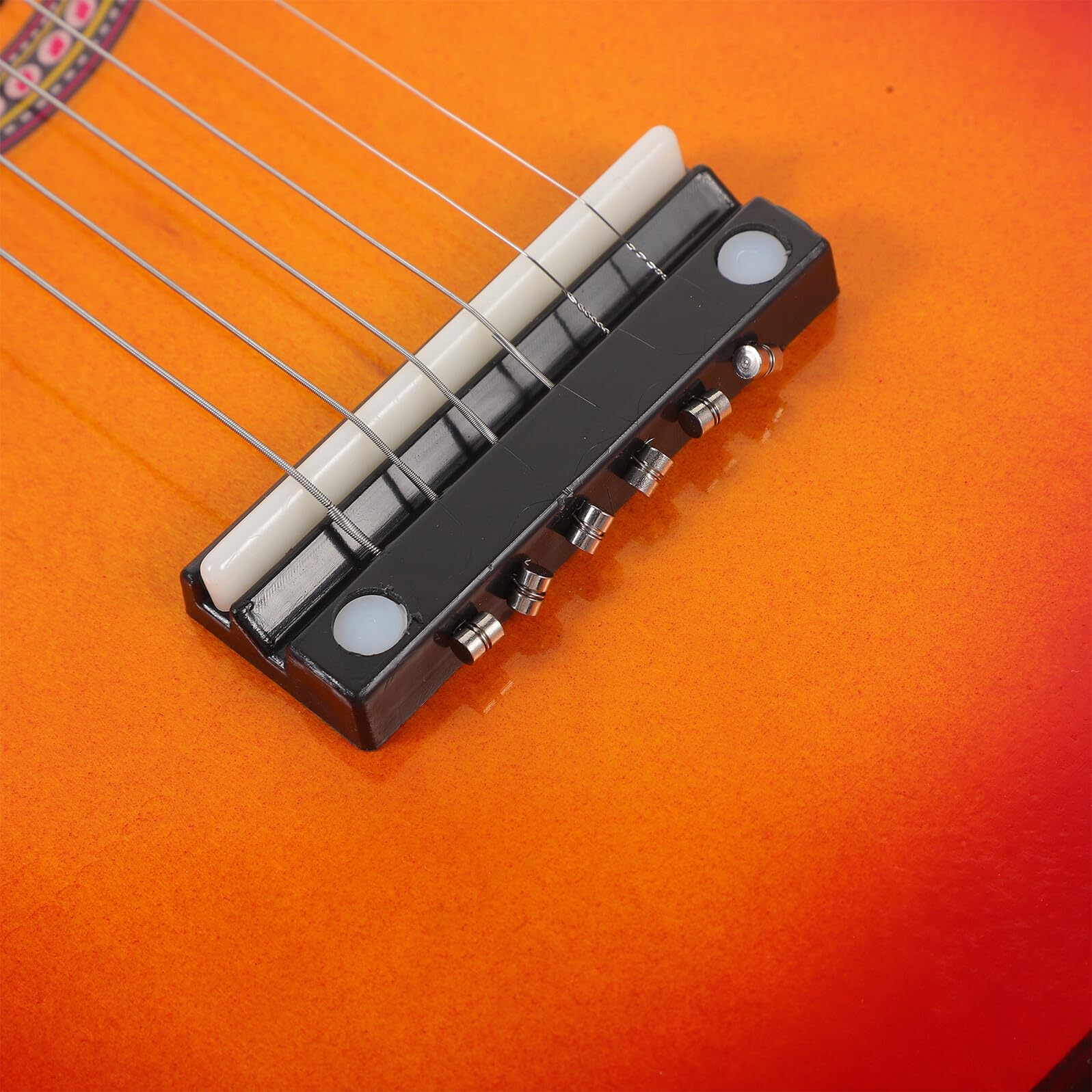 Hemobllo Chitarra Giocattolo per Ragazzo Ragazza in Legno 21 Pollici Suono Piacevole e Nitido, per Principianti per Back To School Party Stili multipli