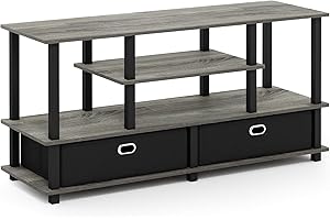 Furinno JAYA 55-Inch TV Stand: Enhancing Bedroom Aesthetics
