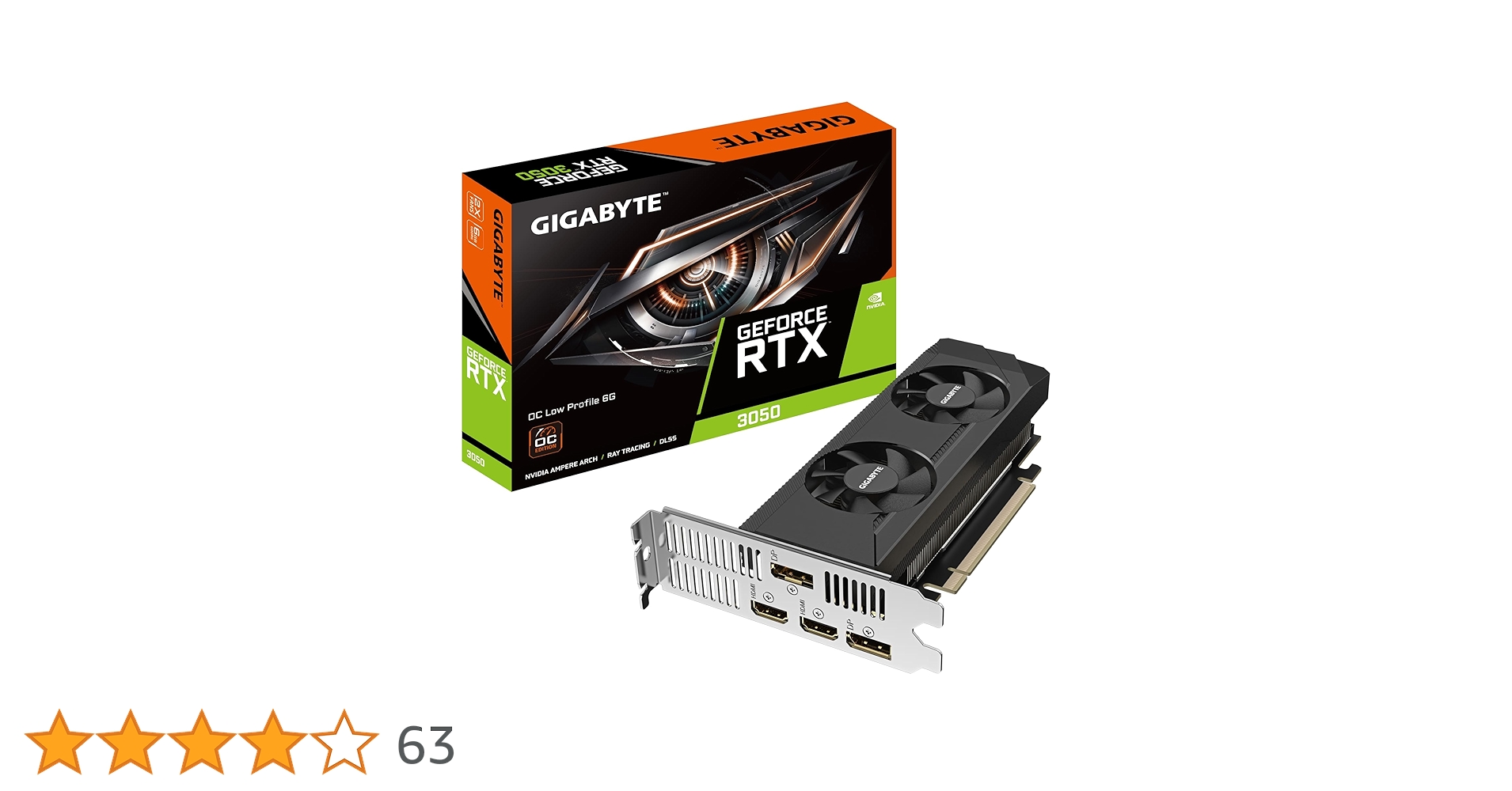 Amazon.co.jp: GIGABYTE GV-N3050OC-6GL NVIDIA RTX3050 GDDR6 Graphic