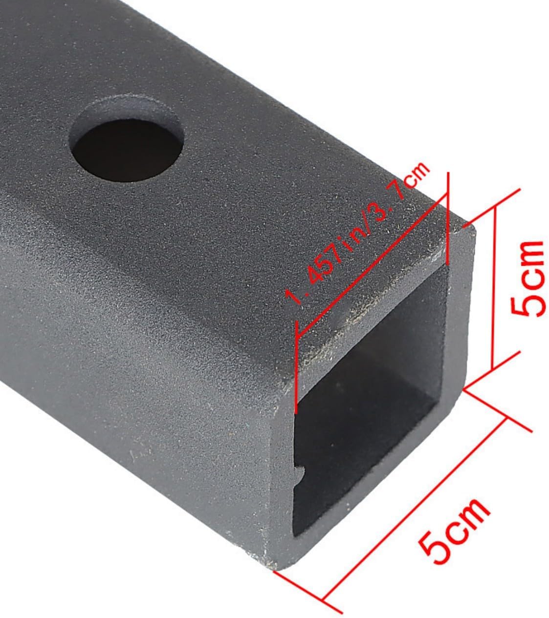 Trailer 12-Inch Hitch Extension for 2-Inch Receiver 4000 LBS Tow Capacity
