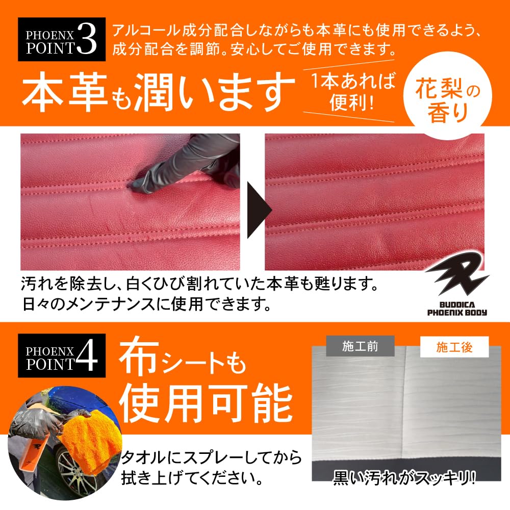 BUDDICA PHOENIX BODY インテリアクイックディテーラー 350ml
