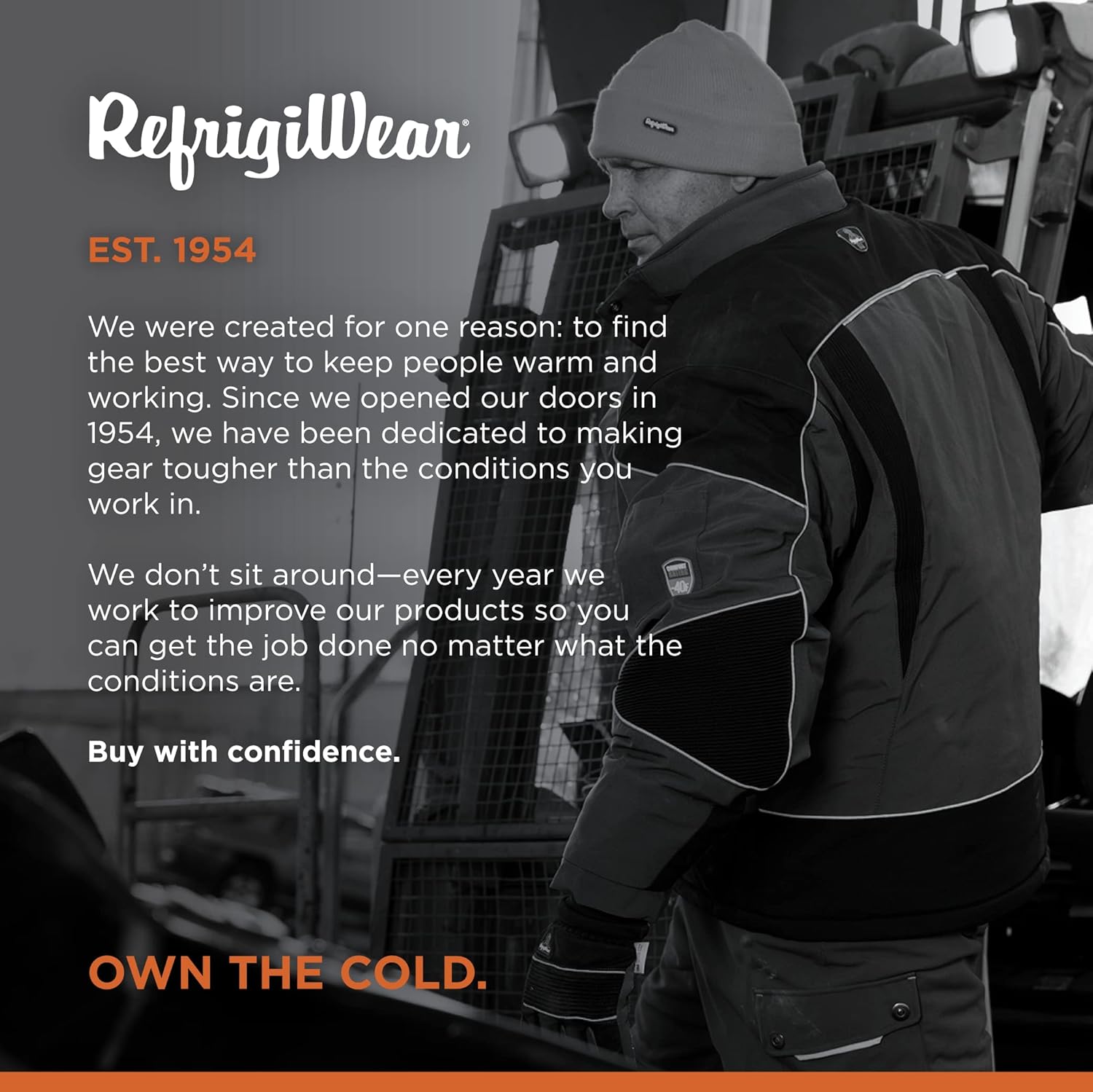 RefrigiWear PolarForce Jacket – Insulated Coat for Men, -40°F Comfort Rating - Image 6