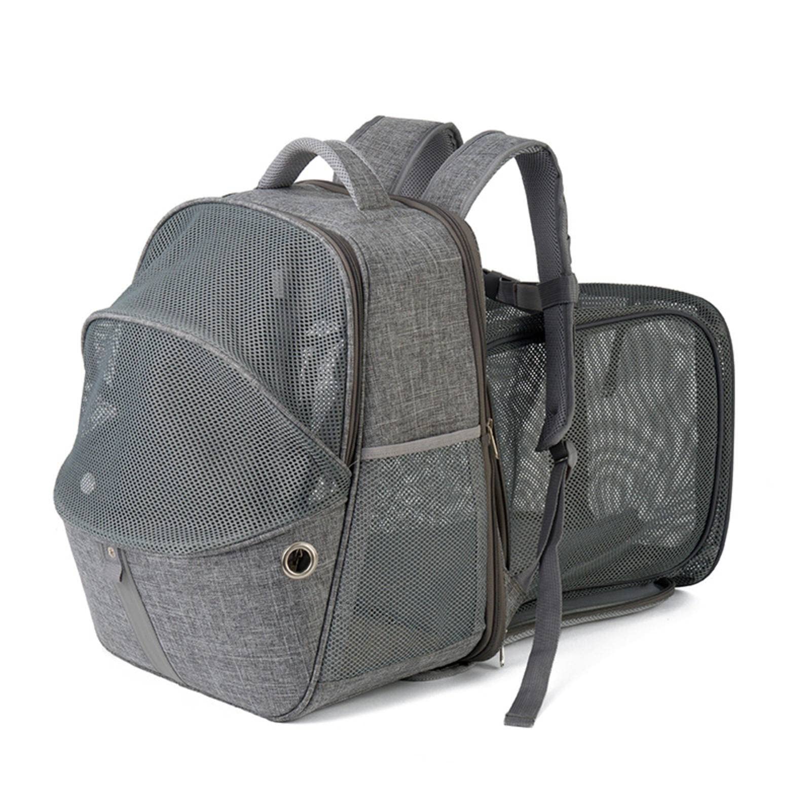 Sac à dos pour chien et chat extensible et respirant 3 saisons portable