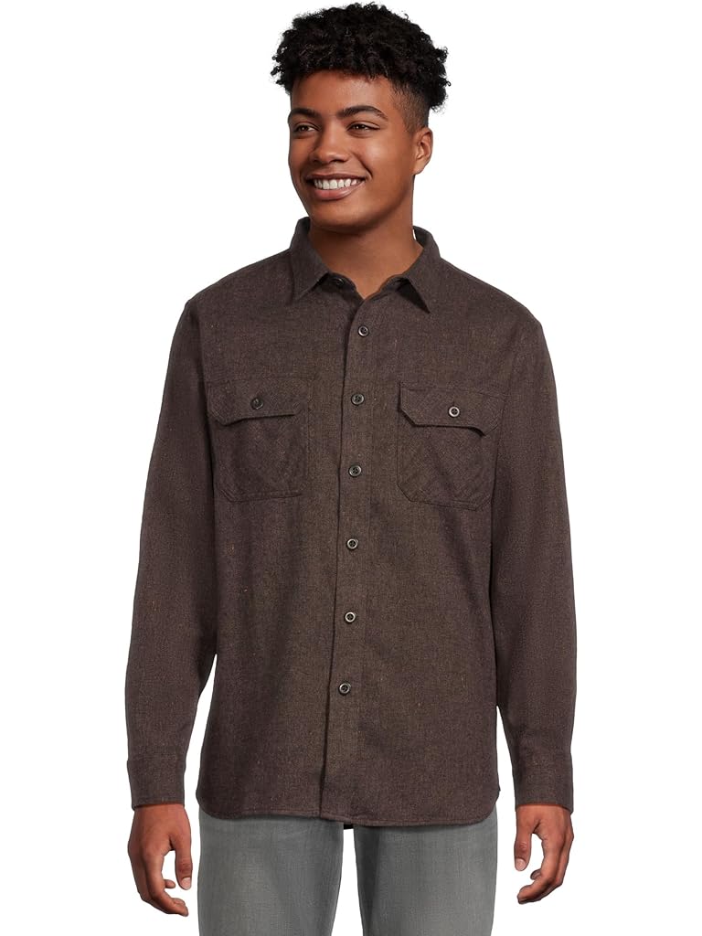 Brown Pendleton Burnside Flannel Shirt