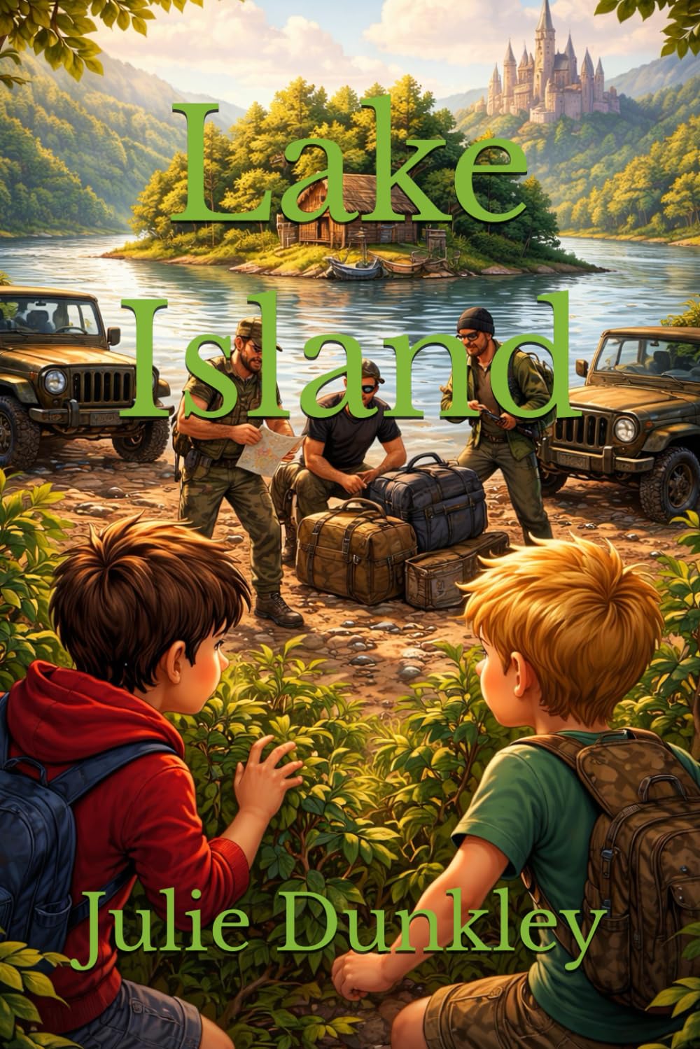 Lake Island (The Children's Fiction Book Series By J M Dunkley)