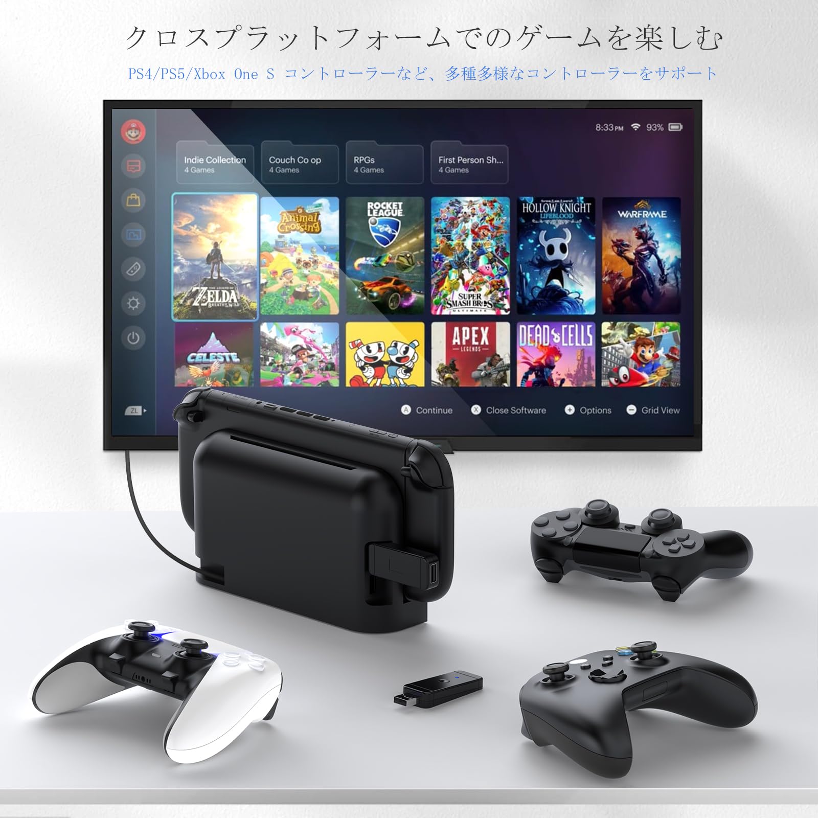 Amazon.co.jp: Uniraku Nintendo Switch2本体用有線と無線
