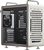 Cooler Master Qube 540 ATX Mid-Tower Case: 415mm GPU Clearance for RTX 5090, Modular Customizable Design, High-Airflow Mesh, Reversible I/O - Moonstone