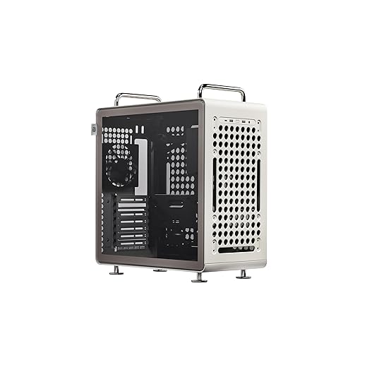 Cooler Master QUBE 540 High-Airflow ATX Mid-Tower Case, 415mm GPU Clearance Max, Designed Ready RTX 5090|RX 9070 XT, Tempered Glass, Modular & Customizable Design, Reversible I/O Panel – Moonstone