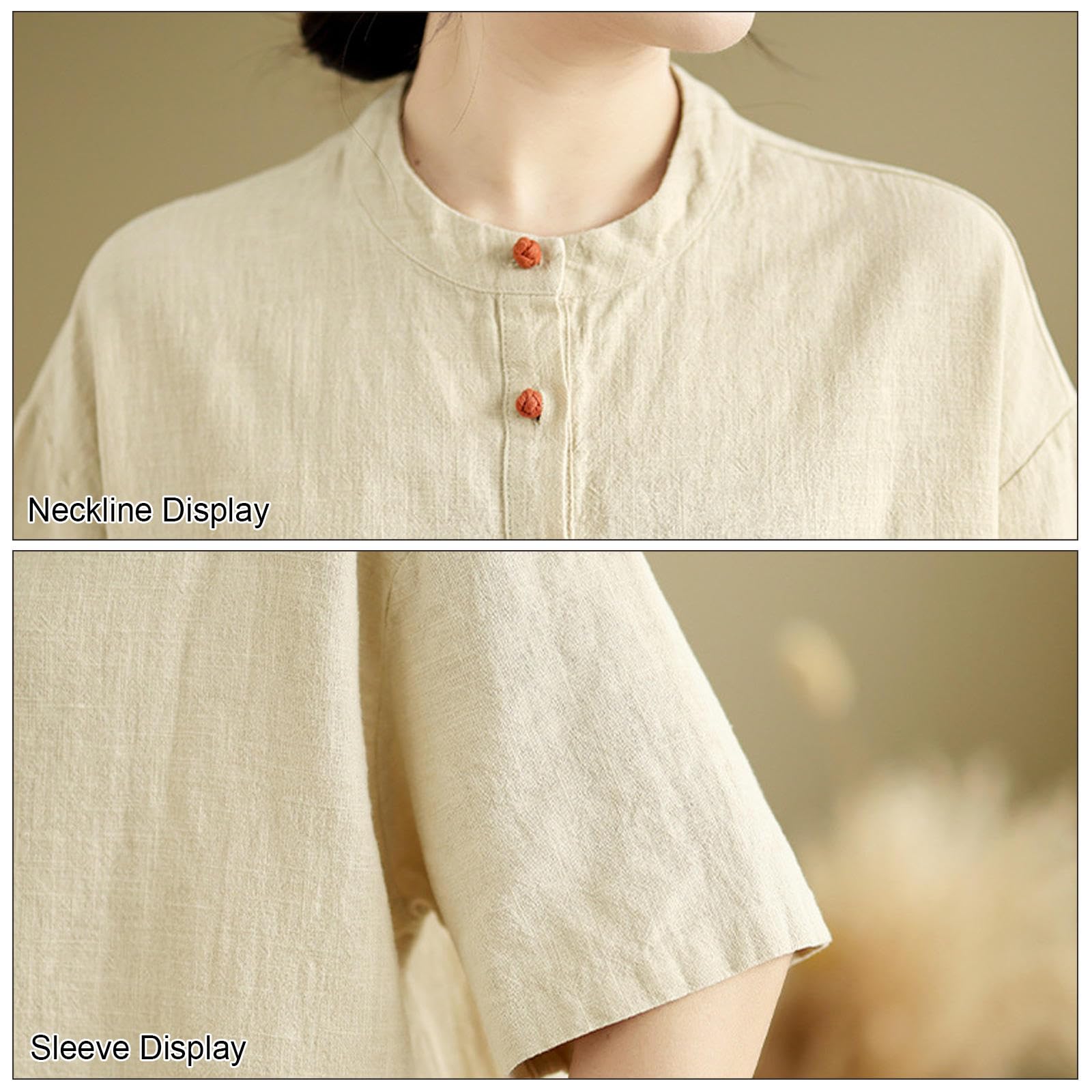 Uniforme da Tai Chi, Kung Fu Cinese, con Maniche Corte, per Arti Marziali, per Donne, per Esercizi Mattutini,ArmyGreen-XXL