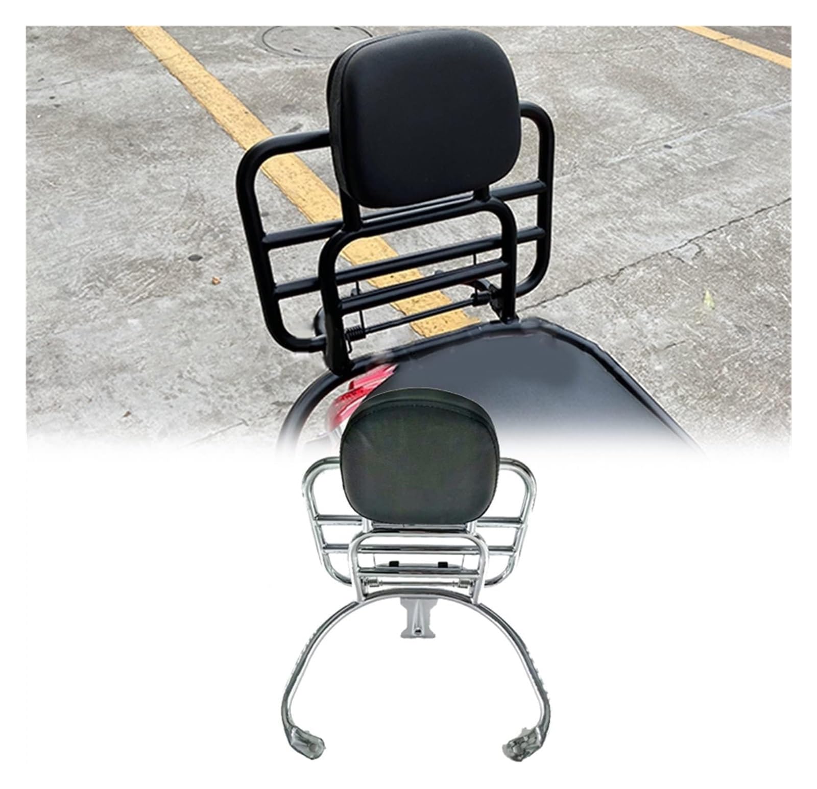 Sissy bar avec porte bagages Vespa pour vos escapades en duo