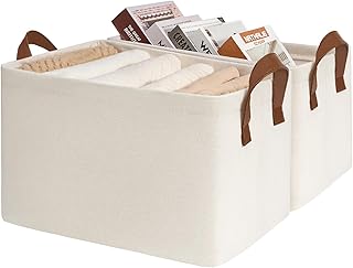 CHICVITA Storage Baskets for Shelves, Closet Organizers and Storage, Mod...