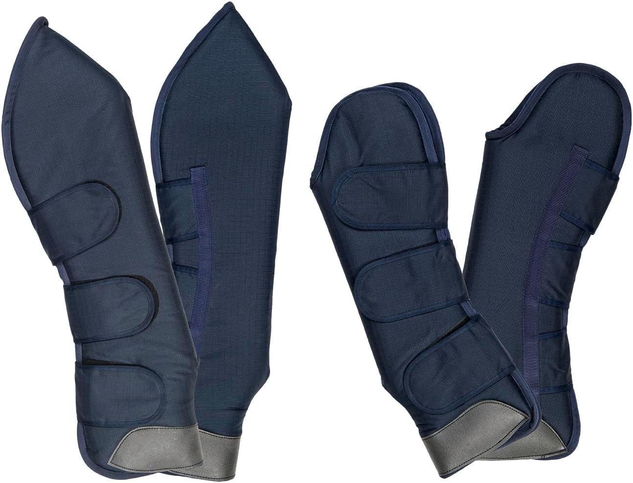 HKM Premium Gaiters & Bell Boots Light Grey One Size